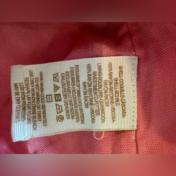 Free People Small Washed Ashore Floral‎ Mini Dress Pink Open Back Flowers Size S - Picture 6 of 6